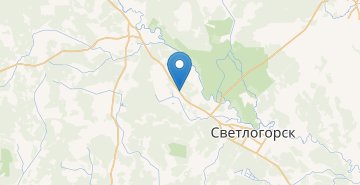 地图 Rakshin, Svetlogorskiy r-n GOMELSKAYA OBL.