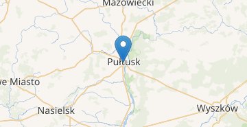 Mapa Pultusk