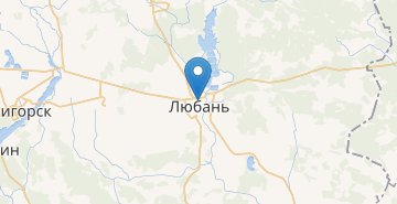 Map Lyuban (Lyubanskiy r-n)