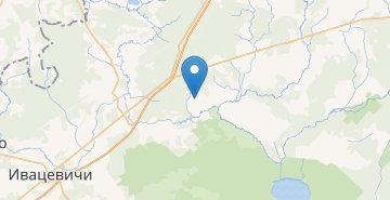 地图 Dobromysl, Ivacevichskiy r-n BRESTSKAYA OBL.