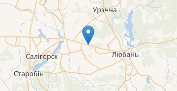 Map Nevolozh, Lyubanskiy r-n MINSKAYA OBL.