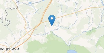 Map Selcy, povorot, Ivacevichskiy r-n Brestskaya obl