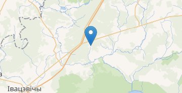 Mapa Glyadeni, Ivacevichskiy r-n BRESTSKAYA OBL.