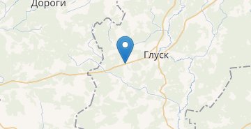 Карта Весново, Глусский р-н МОГИЛЕВСКАЯ ОБЛ.
