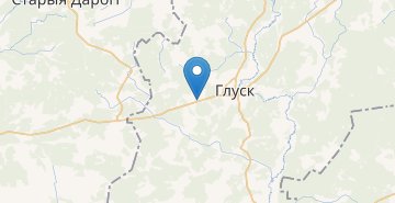 地图 Turino, Glusskiy r-n MOGILEVSKAYA OBL.
