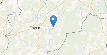 地图 Usterhi, Glusskiy r-n MOGILEVSKAYA OBL.