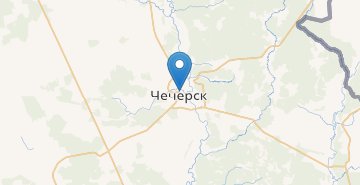 Карта Чечерск