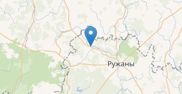 Карта Зиновичи, Пружанский р-н БРЕСТСКАЯ ОБЛ.