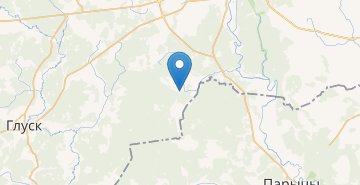 Map Brozha, zh/d stanciya, Bobruyskiy r-n MOGILEVSKAYA OBL.
