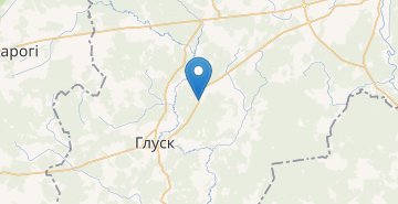 Mapa Kirovskoe, Glusskiy r-n MOGILEVSKAYA OBL.