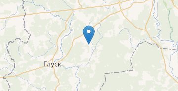 Mapa Staroy selo, Glusskiy r-n MOGILEVSKAYA OBL.