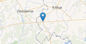 Mapa Sinyavka, Kleckiy r-n MINSKAYA OBL.