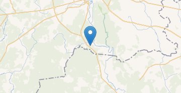 Map Borovaya, Bobruyskiy r-n MOGILEVSKAYA OBL.