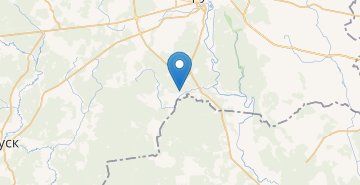Mapa Glebova Rudnya, Bobruyskiy r-n MOGILEVSKAYA OBL.