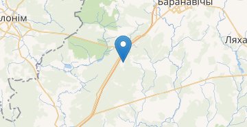 Карта Лесная, Барановичский р-н БРЕСТСКАЯ ОБЛ.