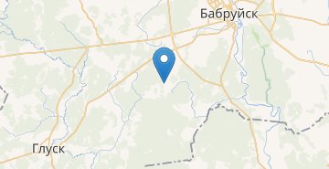 Mapa Petrovichi, Bobruyskiy r-n MOGILEVSKAYA OBL.