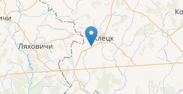 Mapa Kuhchicy, Kleckiy r-n MINSKAYA OBL.