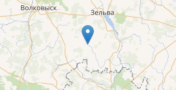 Map Rudevichi, Zelvenskiy r-n GRODNENSKAYA OBL.