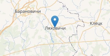 Карта Ляховичи (Ляховичский р-н)