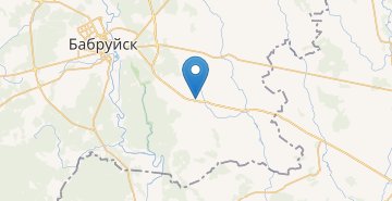 Map Malinniki, Bobruyskiy r-n MOGILEVSKAYA OBL.