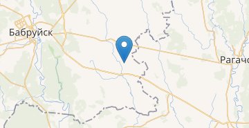 地图 Bircha, Bobruyskiy r-n MOGILEVSKAYA OBL.