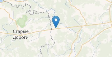 地图 Gornoe, Glusskiy r-n MOGILEVSKAYA OBL.