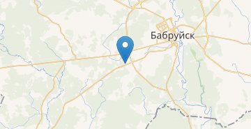 Map Rogali, Bobruyskiy r-n MOGILEVSKAYA OBL.