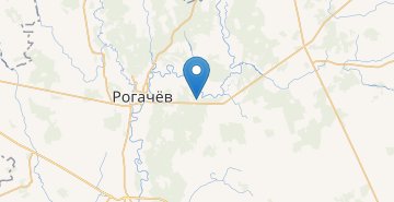Карта Санаторий «Приднепровский», поворот, Рогачевский р-н ГОМЕЛЬСКАЯ ОБЛ.