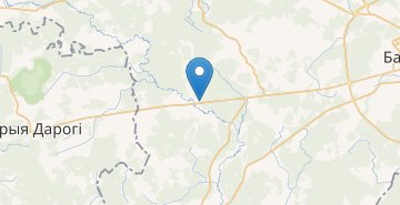 Mapa Evseevichi, Glusskiy r-n MOGILEVSKAYA OBL.