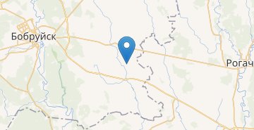 Map Kuhenka, Bobruyskiy r-n MOGILEVSKAYA OBL.