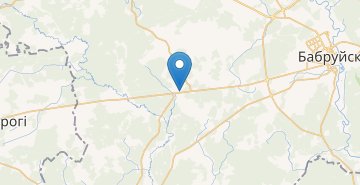 Карта Глуша, деревня, Бобруйский р-н МОГИЛЕВСКАЯ ОБЛ.
