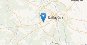 Map Kamenka, povorot, Bobruyskiy r-n MOGILEVSKAYA OBL.