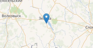 地图 Gorno, Zelvenskiy r-n GRODNENSKAYA OBL.