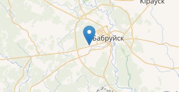 Mapa Zatishe, Bobruyskiy r-n MOGILEVSKAYA OBL.