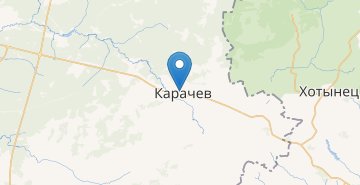 Mapa Karachev