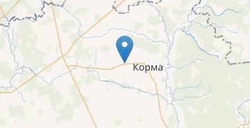 Mapa Barsuki, Kormyanskiy r-n GOMELSKAYA OBL.