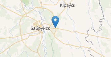 Map Babino, kolco, Bobruyskiy r-n MOGILEVSKAYA OBL.