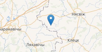 Map Grickevichi, Nesvizhskiy r-n MINSKAYA OBL.