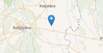 Map Dvoryaninovichi, Kirovskiy r-n MOGILEVSKAYA OBL.