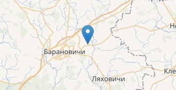Mapa Adakhovshchyna (Baranovychskyi r-n)