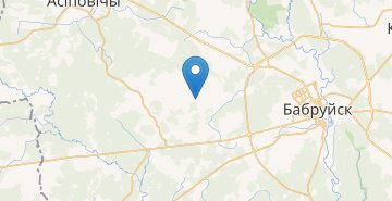 Map Zastenok, Bobruyskiy r-n MOGILEVSKAYA OBL.