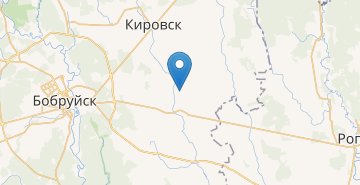 Map Podyuzofin, Kirovskiy r-n MOGILEVSKAYA OBL.