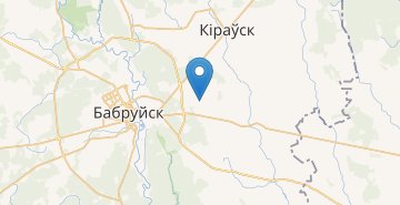Mapa SGaraevschina, Bobruyskiy r-n MOGILEVSKAYA OBL.