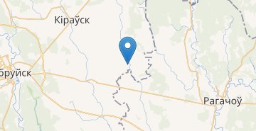 Карта Жиличи, Кировский р-н МОГИЛЕВСКАЯ ОБЛ.