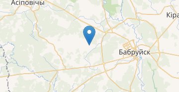 Mapa Baranovichi, Bobruyskiy r-n MOGILEVSKAYA OBL.