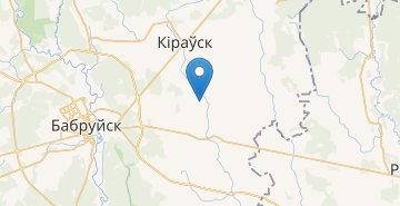 Mapa Polkovichi, Kirovskiy r-n MOGILEVSKAYA OBL.