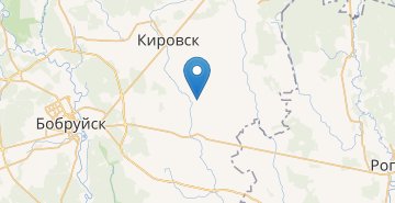 Mapa Pavlovichi, Kirovskiy r-n MOGILEVSKAYA OBL.