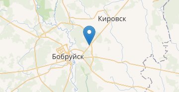 地图 YAsnyy les, Bobruyskiy r-n MOGILEVSKAYA OBL.