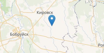 地图 SGirokoe, Kirovskiy r-n MOGILEVSKAYA OBL.