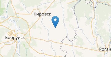 Map Vishenka, Kirovskiy r-n MOGILEVSKAYA OBL.